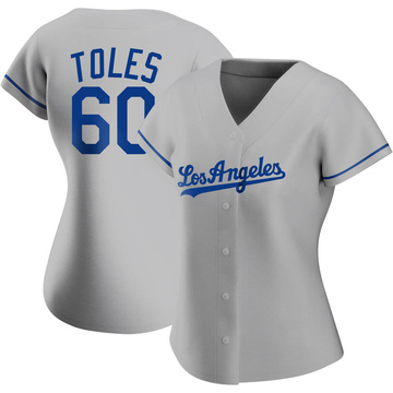 Los Angeles Dodgers Andrew Toles Royal Replica Men's Alternate Player Jersey  S,M,L,XL,XXL,XXXL,XXXXL