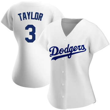 Los Angeles Dodgers Chris Taylor Gray Replica Men's Road Player