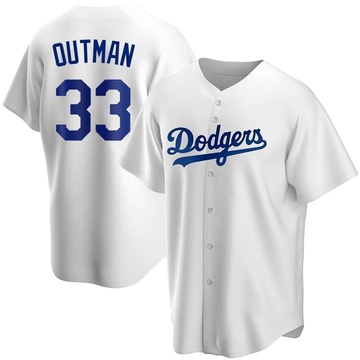 Top-selling Item] Brooklyn Dodgers James Outman 1933 Heritage 77 Gold  Pinstripe 3D Unisex Jersey