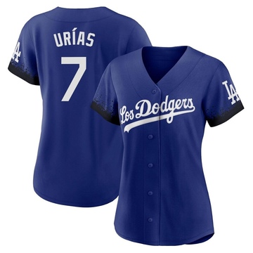 Los Angeles Dodgers Julio Urias Gray Replica Men's Road Player Jersey  S,M,L,XL,XXL,XXXL,XXXXL