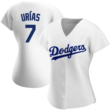 Los Angeles Dodgers Toddler (2T-4T) Jersey #7 Julio Urias Outerstuff  Replica Cool Base Jersey White