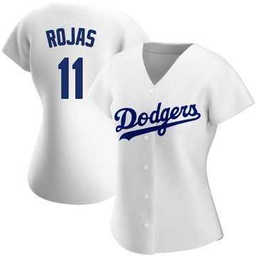 Miguel Rojas Men's Nike Gray Los Angeles Dodgers Road Replica Custom Jersey Size: Extra Large
