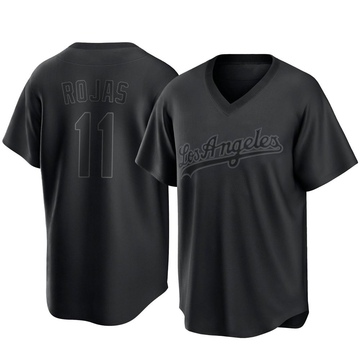 Miguel Rojas Men's Nike Gray Los Angeles Dodgers Road Replica Custom Jersey Size: Extra Large