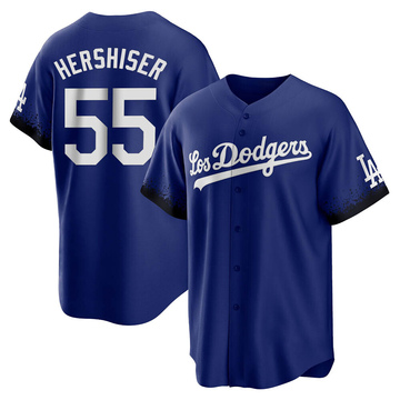 Orel Hershiser “ BULLDOG” signed Dodgers Jersey with “1988 NL Cy