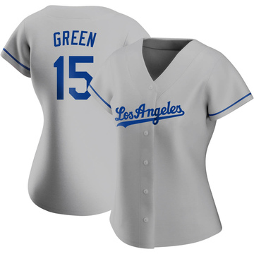 Los Angeles Dodgers Shawn Green Green Authentic Men's Gray Away Player  Jersey S,M,L,XL,XXL,XXXL,XXXXL