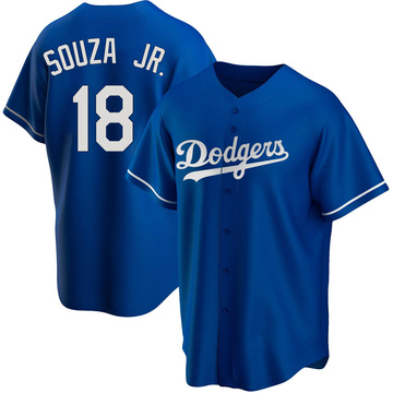 2021 Los Angeles Dodgers Steven Souza Jr. #23 Game Issued Grey Jersey 46TC  88