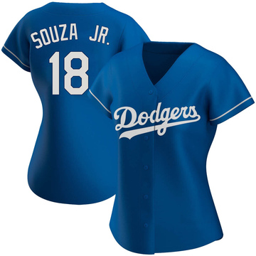 2021 Los Angeles Dodgers Steven Souza Jr. #23 Game Issued Grey Jersey 46TC  88