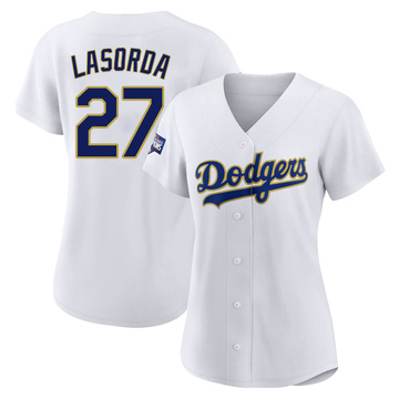 MLB New Era Los Angeles Dodgers #2 Tommy Lasorda White Mens Jersey Size  Small for Sale in City Of Industry, CA - OfferUp
