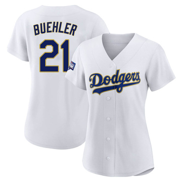 Walker Buehler 12 Henry Clay High School Blue Devils Gray Baseball Jersey 2  — BORIZ