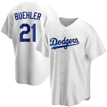 Walker Buehler 12 Henry Clay High School Blue Devils Gray Baseball Jersey 2  — BORIZ