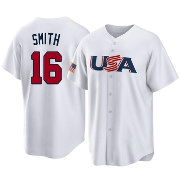 Los Angeles Dodgers Will Smith 16 2022-23 Royal Red Filipino Heritage Night  Jersey - Bluefink