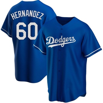 Youth Yency Almonte Los Angeles Dodgers Roster Name & Number T-Shirt - Royal